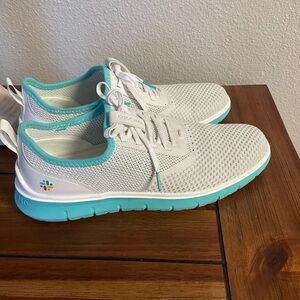 Cole Haan White and Teal Men's Sneakers